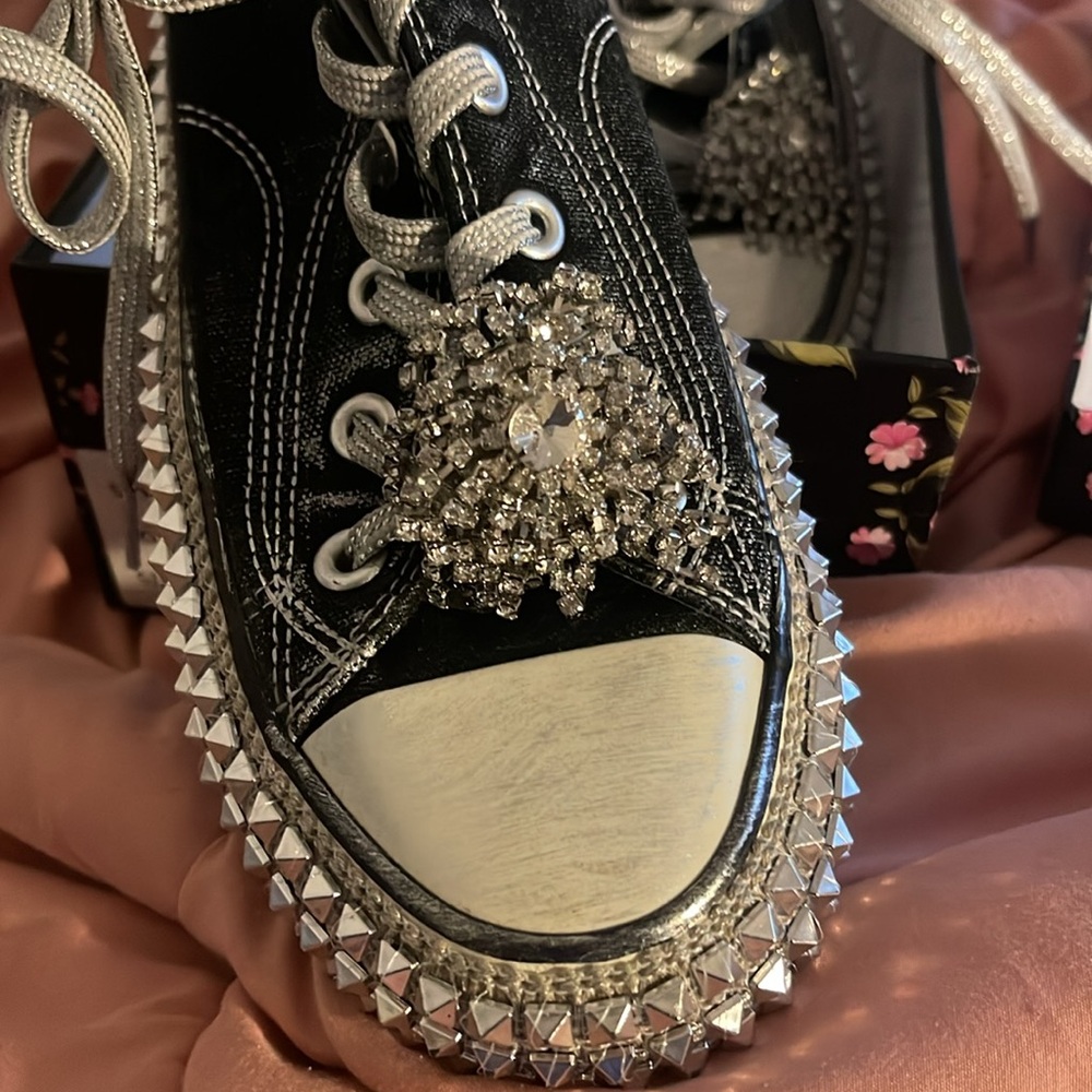 Studded Nan KU sneakers black